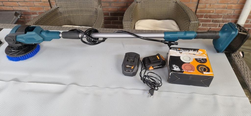 Twin Brush, Doe-het-zelf en Verbouw, Gereedschap | Schuurmachines, Ophalen, Minder dan 600 watt, Vlakschuurmachine