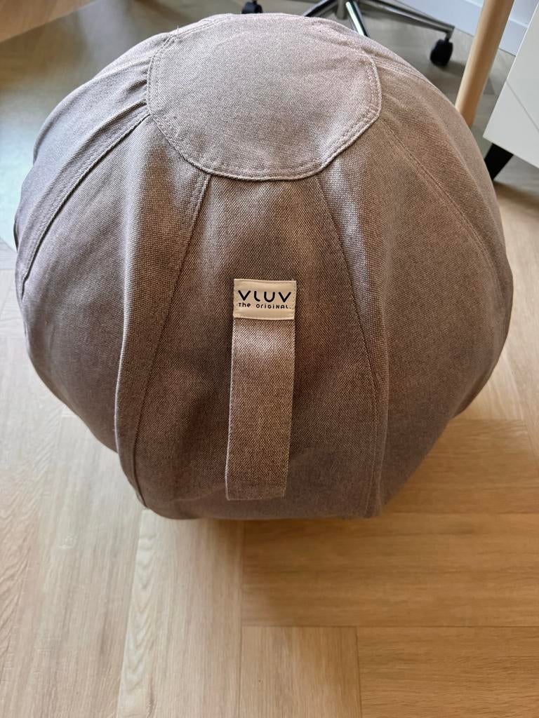 Vluv zitbal / ergonomische zitbal - Kinder formaat, Ophalen of Verzenden, Gebruikt, Bruin, Overige typen
