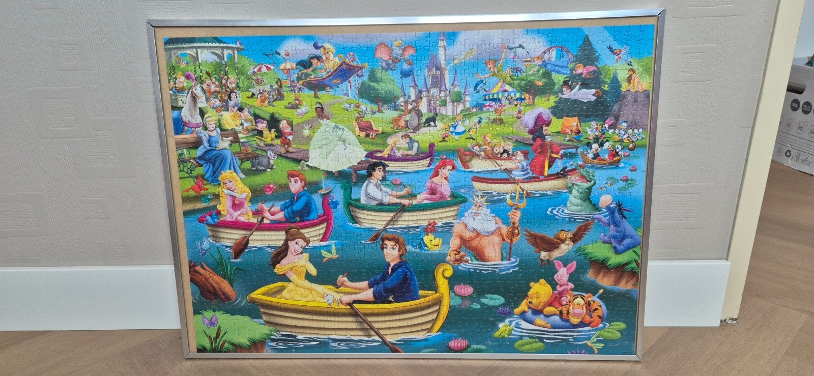 Disney Wereldkaart Puzzel 1000 Stukjes - 70x50 cm, Ophalen, 500 t/m 1500 stukjes