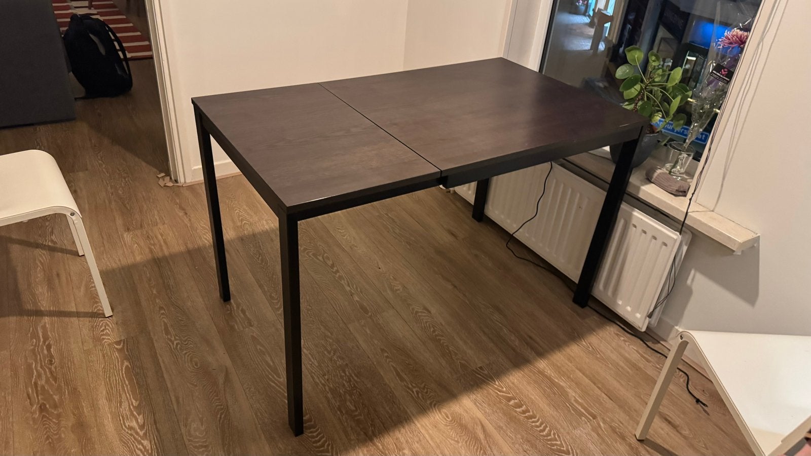 Uitschuifbare eettafel - Donkerbruin