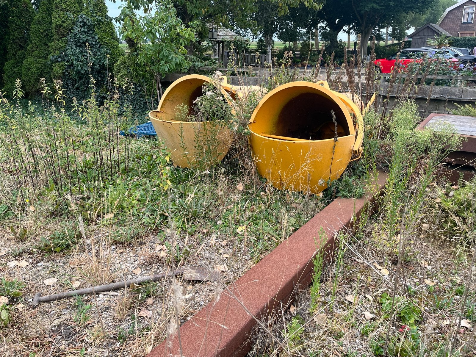 Kubel 500 liter, Ophalen