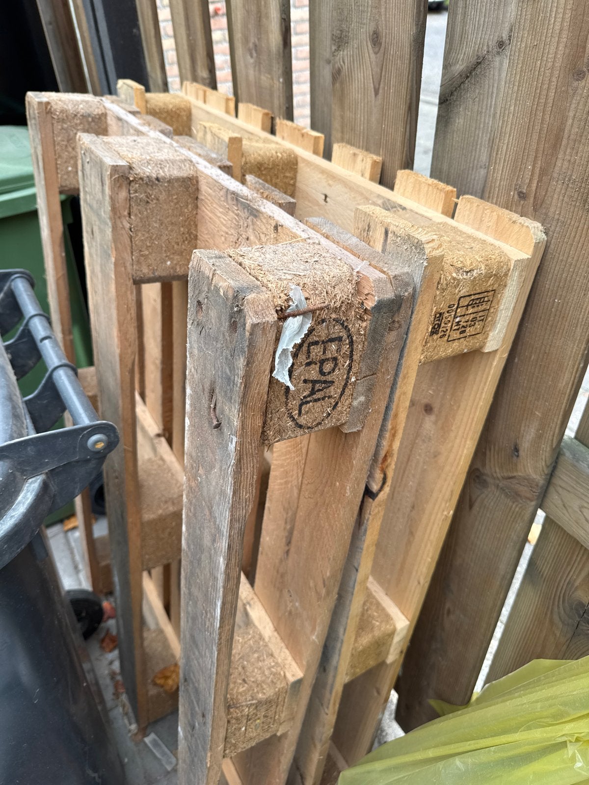 Gebruikte EPAL Pallets - Diverse Houtsoorten, Ophalen, Gebruikt, 50 mm of meer, Pallet