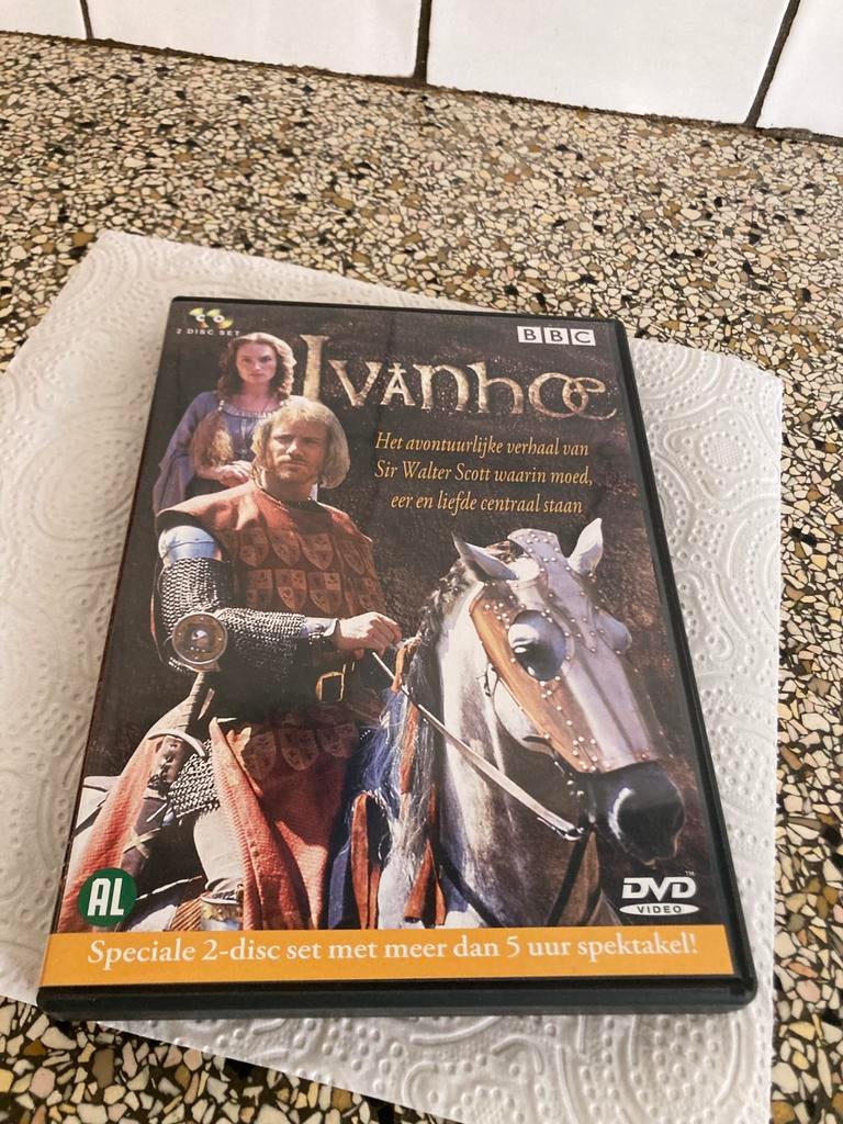 Dvd Ivanhoe, Alle leeftijden, Ophalen of Verzenden, Zo goed als nieuw