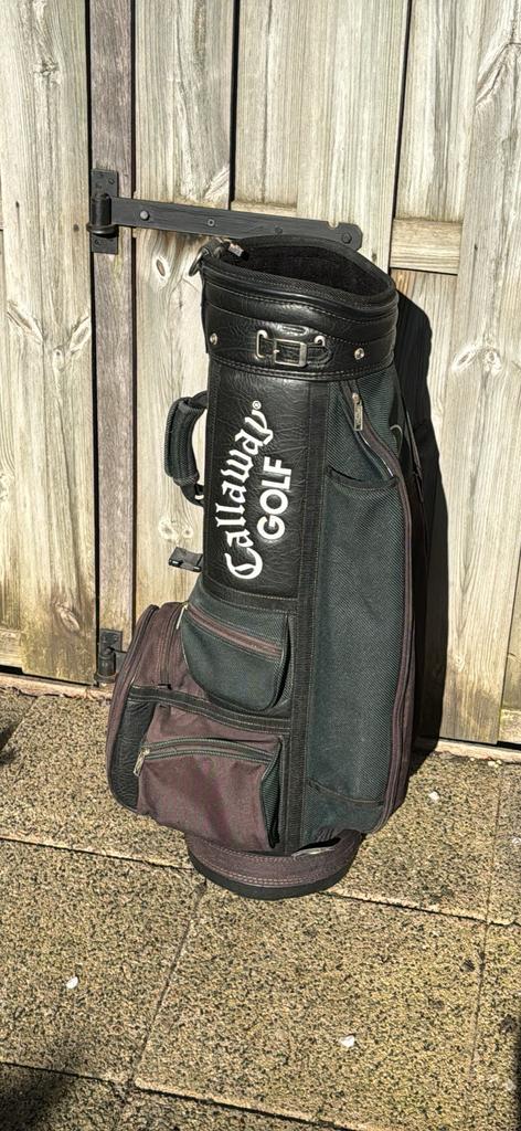 Vintage Callaway Golfbag - 8 vakken, 6 dividers, Sport en Fitness, Golf, Gebruikt, Tas, Callaway, Ophalen