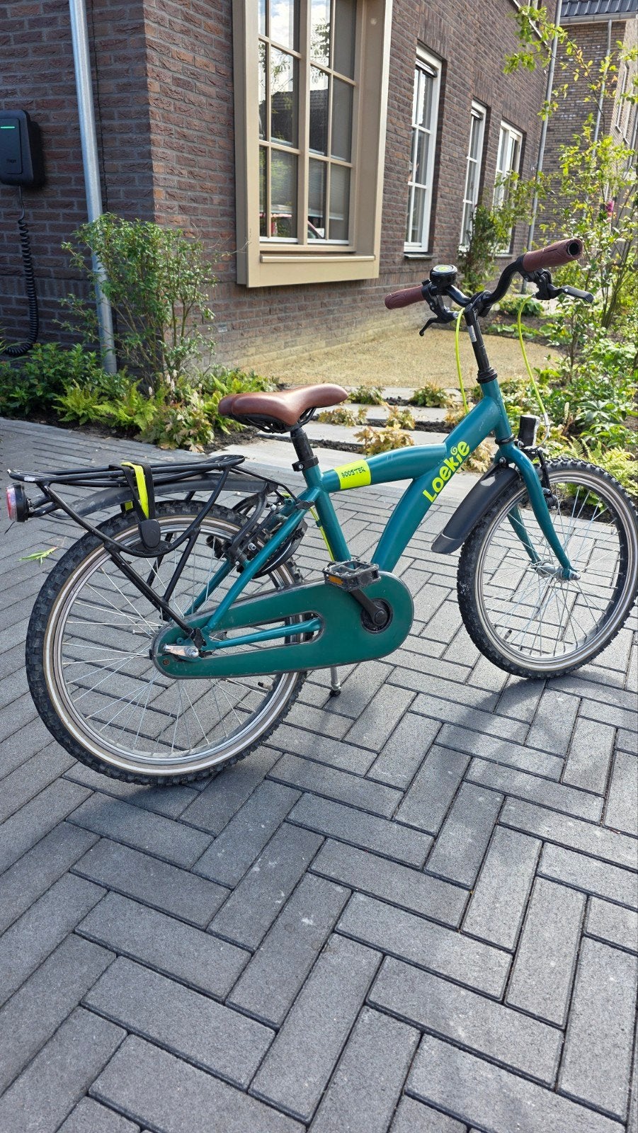 Loekie kinderfiets 20 inch met slot - Gebruikt, Fietsen en Brommers, Ophalen, Gebruikt, 20 inch of meer, Loekie