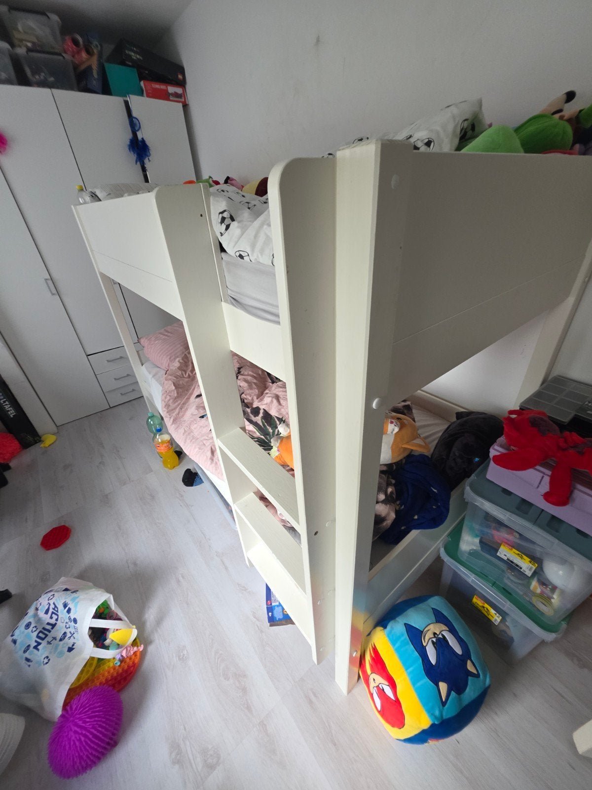 Stapelbed te koop met echt goede conditie, 90 cm, 160 tot 180 cm, Tweepersoons, Ophalen of Verzenden