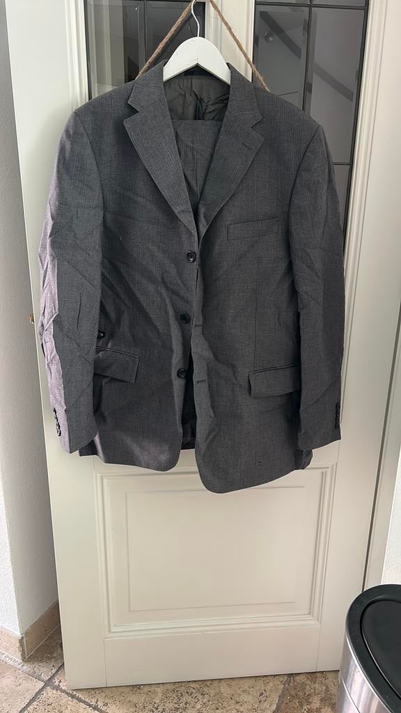 Heren pak voor een boeren bruiloft e.d., Ophalen of Verzenden, Gedragen, Maat 52/54 (L), Grijs