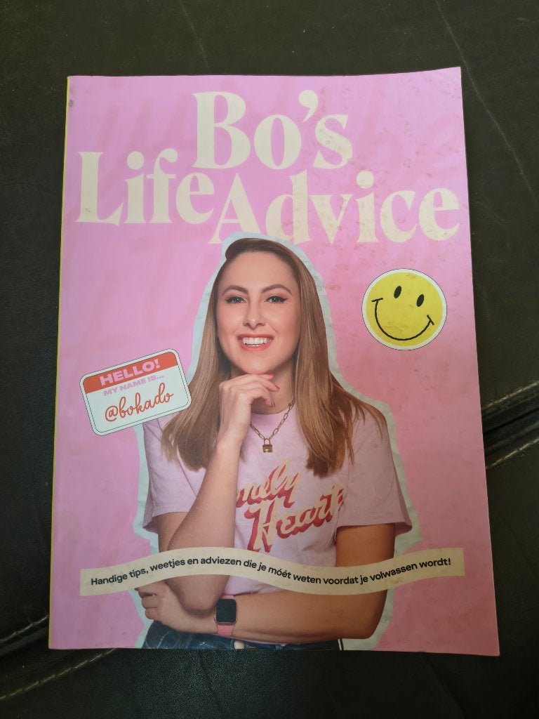 Bo's life advice, Ophalen of Verzenden, Gelezen, Bo beljaars