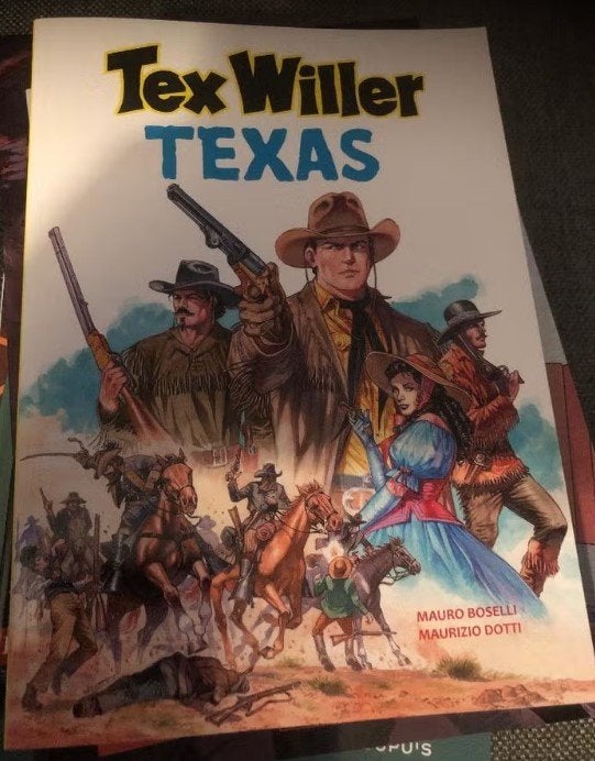 texas tex willer k5, Eén stripboek, Ophalen of Verzenden, Zo goed als nieuw