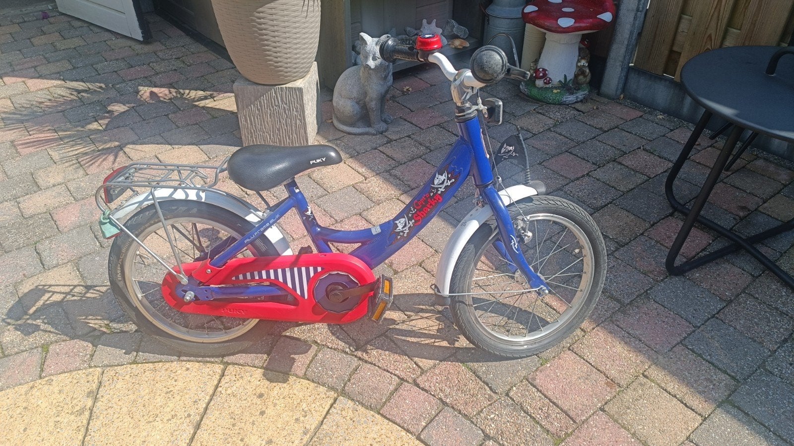 Puky kinderfiets 16 inch - Captain Sharky, Fietsen en Brommers, Ophalen, Gebruikt, 16 tot 20 inch