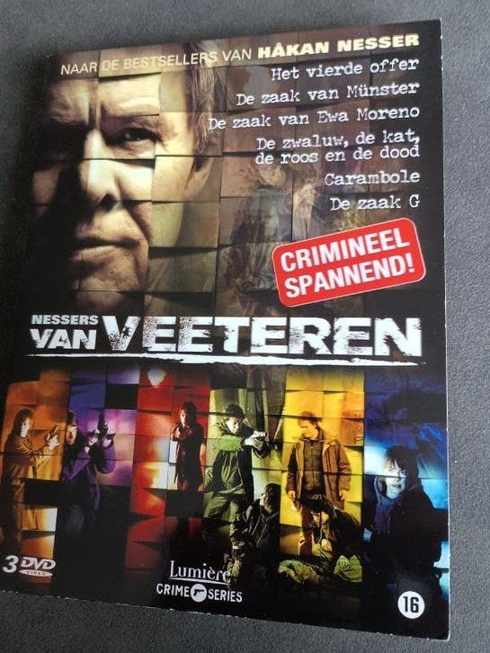 Van Veeteren Boxset - 3 DVD zgan, Cd's en Dvd's, Vanaf 16 jaar, Ophalen of Verzenden, Zo goed als nieuw, Detective en Krimi