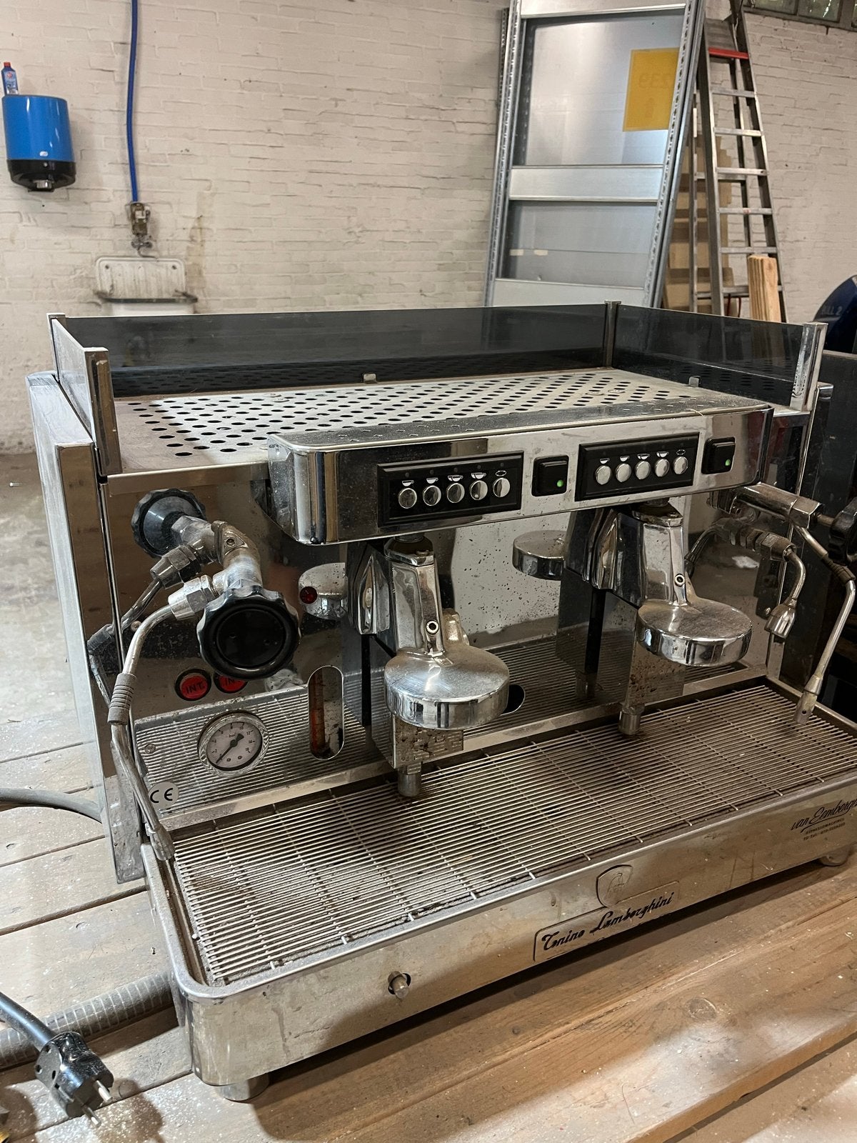 Tonino Lamborghini Espresso Apparaat - Professioneel, Witgoed en Apparatuur, Gebruikt, Espresso apparaat, 10 kopjes of meer, Koffiebonen