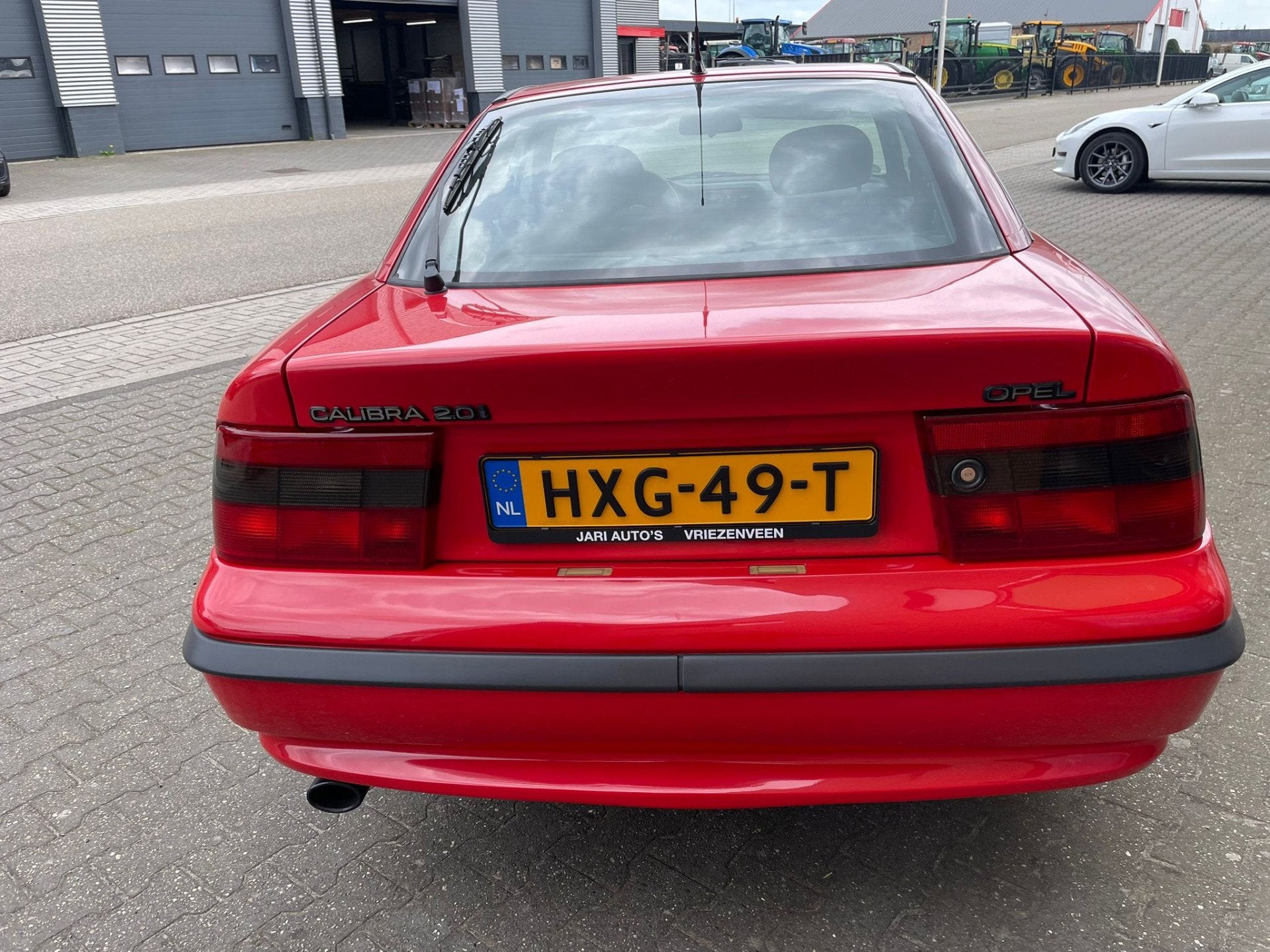 Opel Calibra 2.0i Bloedrood en bloedmooi (bj 1992), foto 4