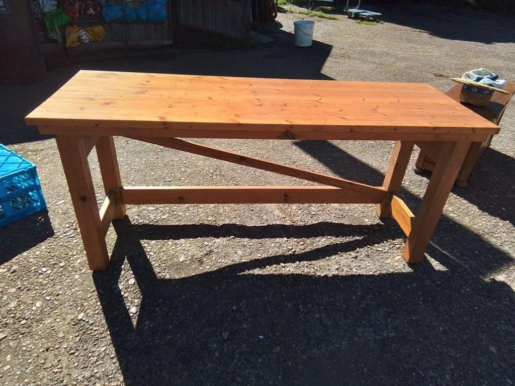 Sidetable / werktafel inklapbaar voor binnen of buiten, Ophalen, Hout