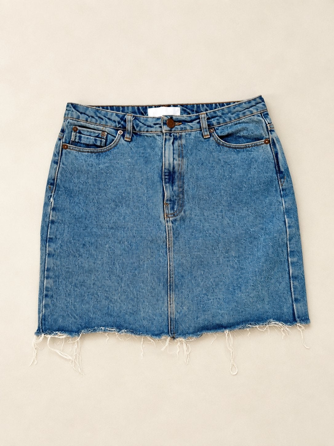 Samsøe Samsøe spijkerrok - Zo goed als nieuw, Kleding | Dames, Maat 38/40 (M), Blauw, Ophalen of Verzenden, Zo goed als nieuw