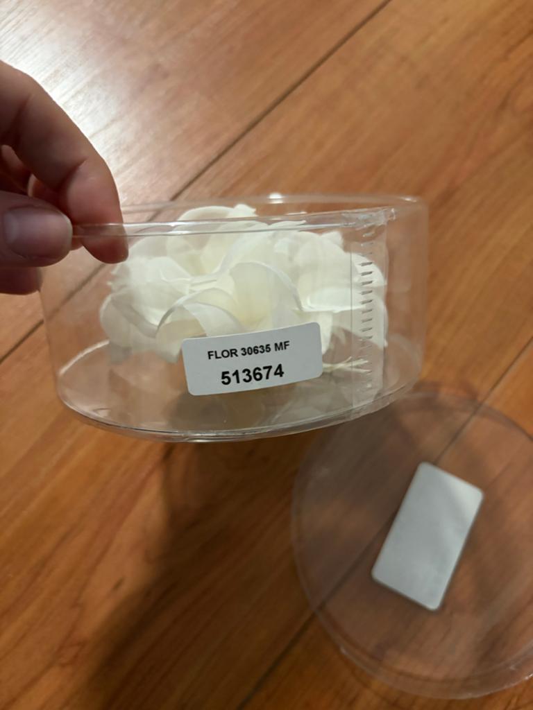 Pronovias haarbloem - Trouw accessoire, Ophalen of Verzenden, Zo goed als nieuw, Wit, Accessoires