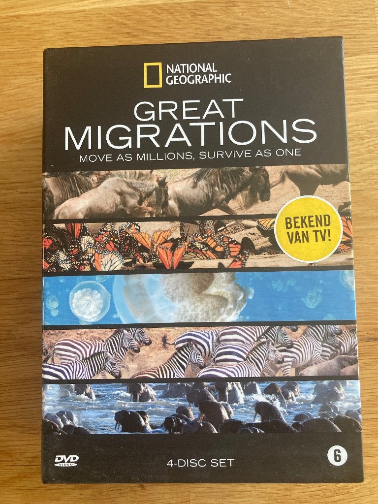 DVD box Great Migrations, Engels, Alle leeftijden, Nederlands, Overige genres