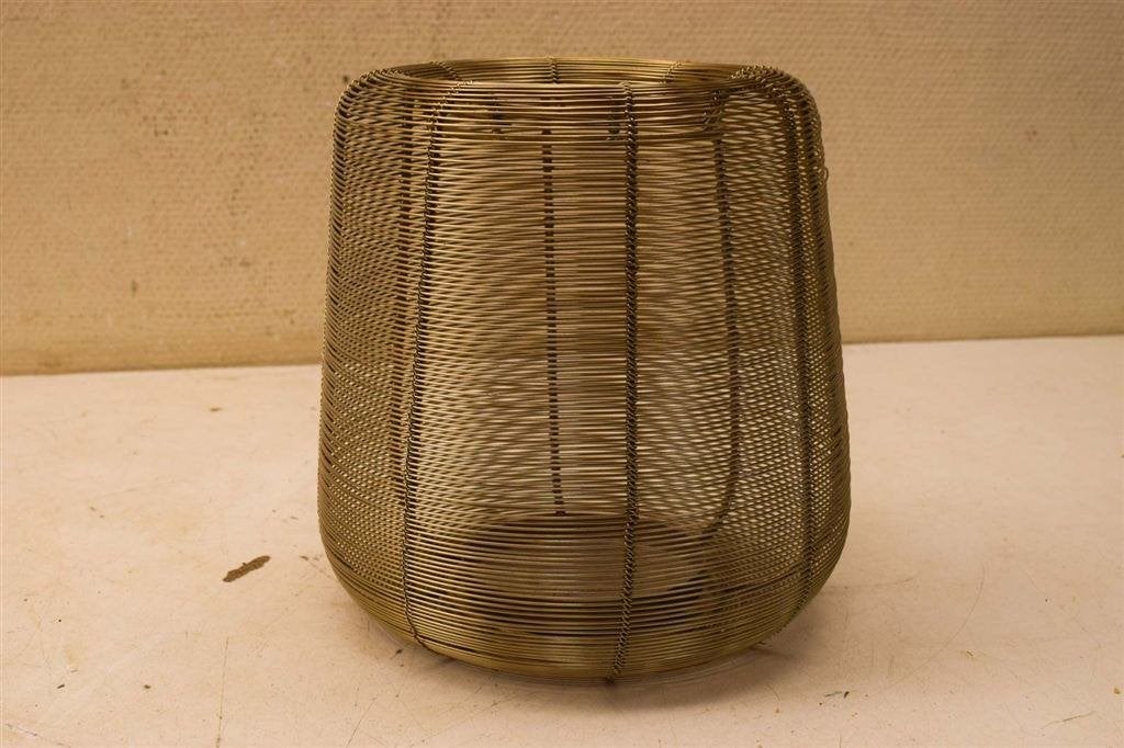 2 stuks grote houten kandelaars 48625, Huis en Inrichting, Woonaccessoires | Kandelaars en Kaarsen, Overige materialen, Gebruikt