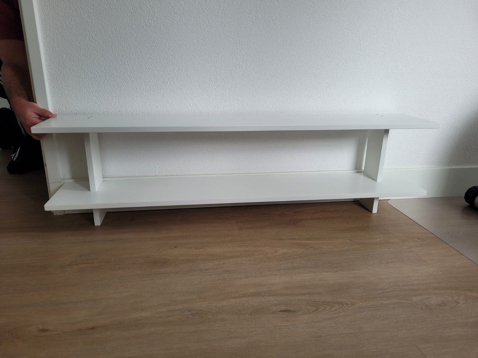 Wandrek Bopita Wit / Wandplanken voor babykamer / kinderkame, Ophalen, Bopita, Zo goed als nieuw, Wit