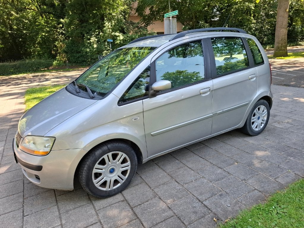 Fiat Idea 1.4, 06-2005, Airco, 143.900 km, apk tot mrt 2027, Voorwielaandrijving, Up!, 840 kg, 4 stoelen