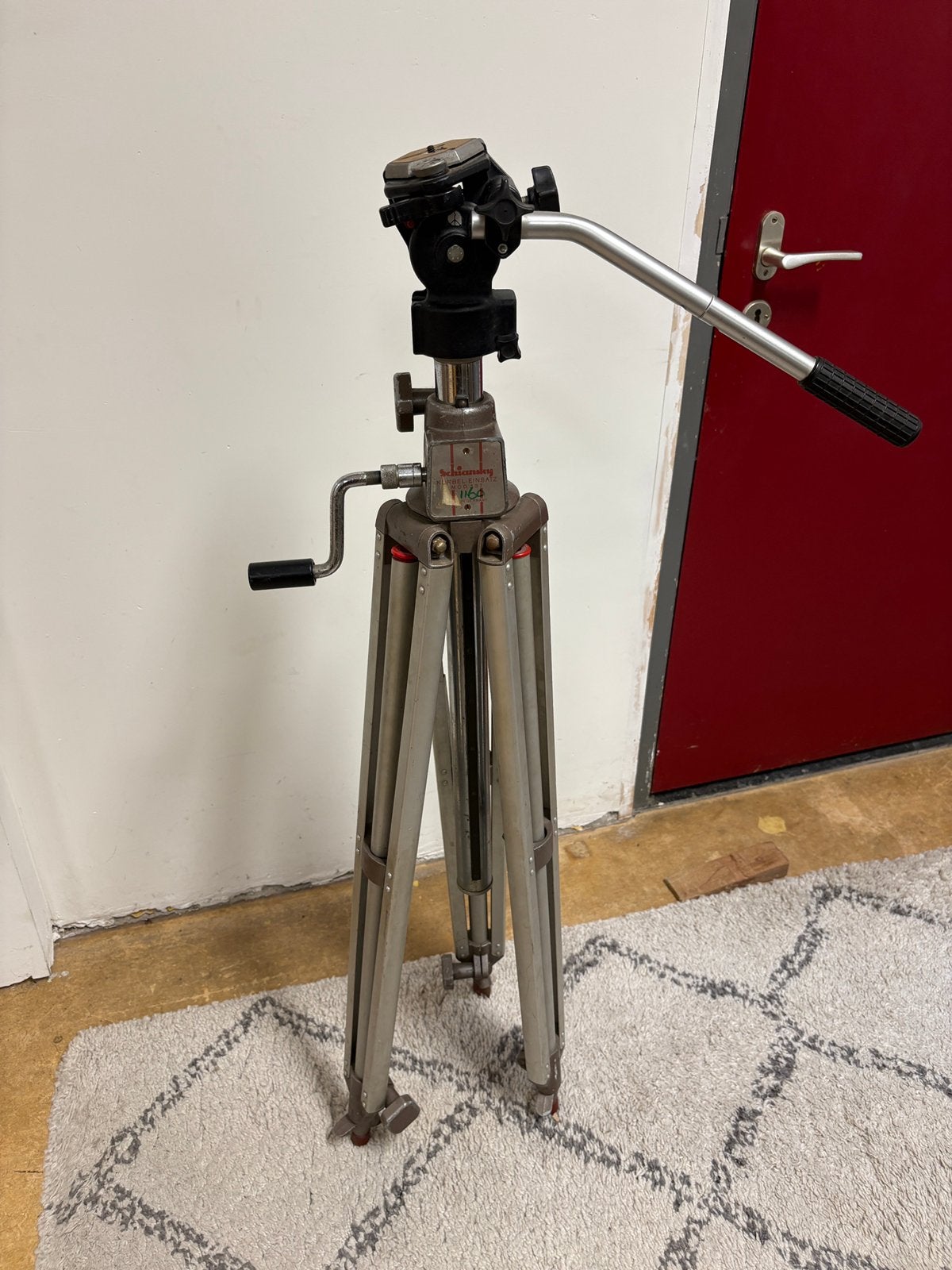 Groot camera statief, Ophalen of Verzenden, Gebruikt, Driepoot