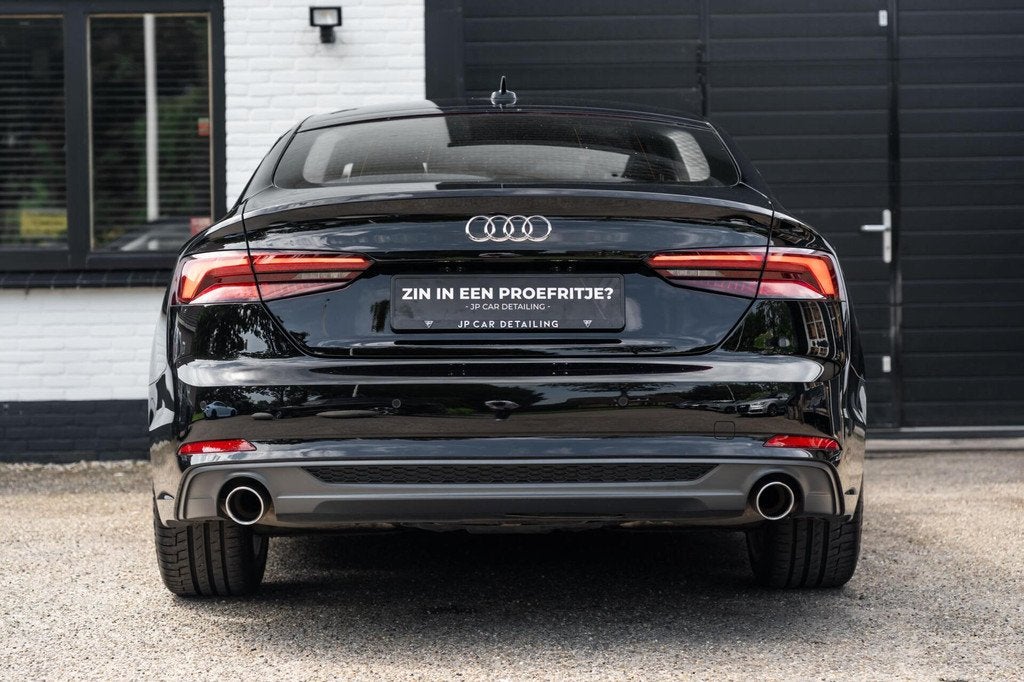Audi A5 Sportback 35 TFSI S-Line NAP 1ste eigenaar, Auto's, Audi, Gebruikt, 4 cilinders, Zwart, Origineel Nederlands