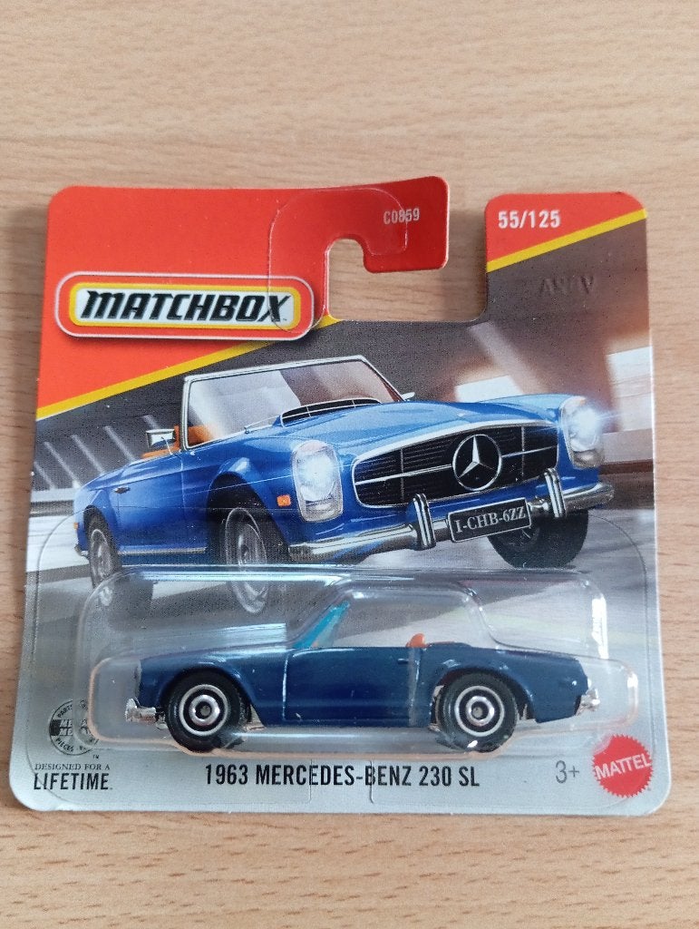 Nieuw Matchbox Mercedes 230 SL, Ophalen of Verzenden, Nieuw, Auto
