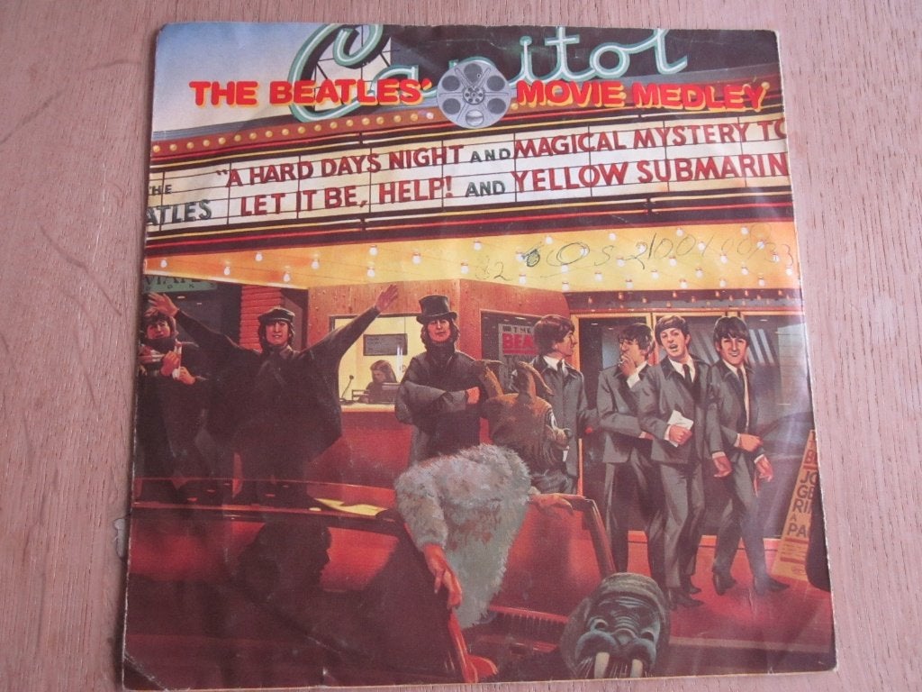 The Beatles - Movie medley, Verzenden, 7 inch, Zo goed als nieuw, Pop