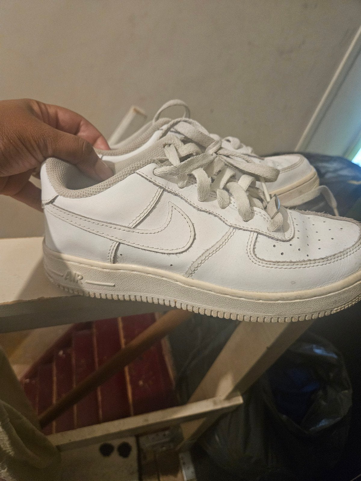 Nike Air Force 1 Wit Maat 38, Kleding | Heren, Ophalen, Wit, Gedragen, Nike Air Force