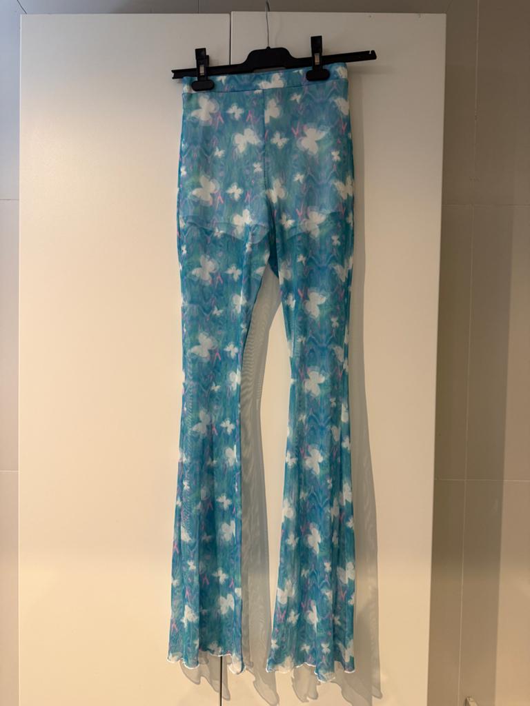 Daisy Street Festival Broek Blauw Vlinders Maat 36, Ophalen of Verzenden, Gedragen, Maat 36 (S), Blauw