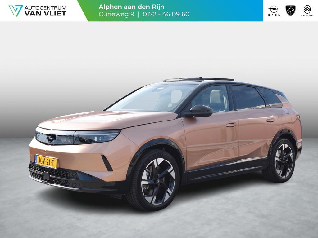 Opel Grandland Electric GS 73 kWh SCHUIFKANTELDAK | NAVIGATI, Auto's, Opel, 12 maanden, Stof, Gebruikt, 213 pk
