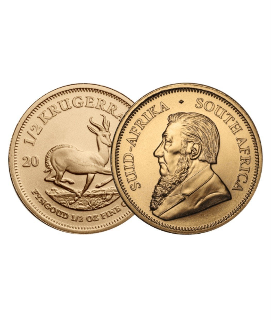 Te koop 1/2 Gouden krugerrand, Ophalen of Verzenden, Goud