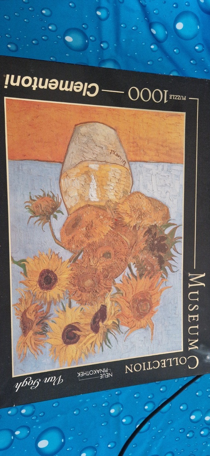 Museum Collection Van Gogh Zonnebloemen 1000 stuk, Ophalen of Verzenden, 500 t/m 1500 stukjes, Zo goed als nieuw, Legpuzzel