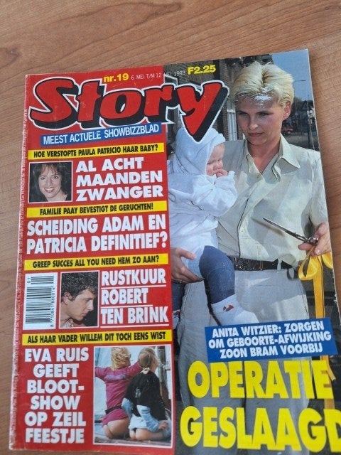 Story 1993 LUV Bassie & Adriaan Gert & Hermien Miss Rietman, Verzenden, Gelezen, Overige typen