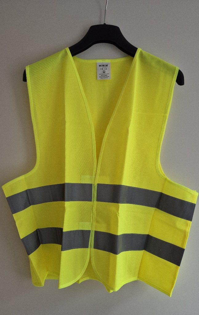 Veiligheidshesje, 2 stuks, geel, Auto diversen, Ophalen of Verzenden