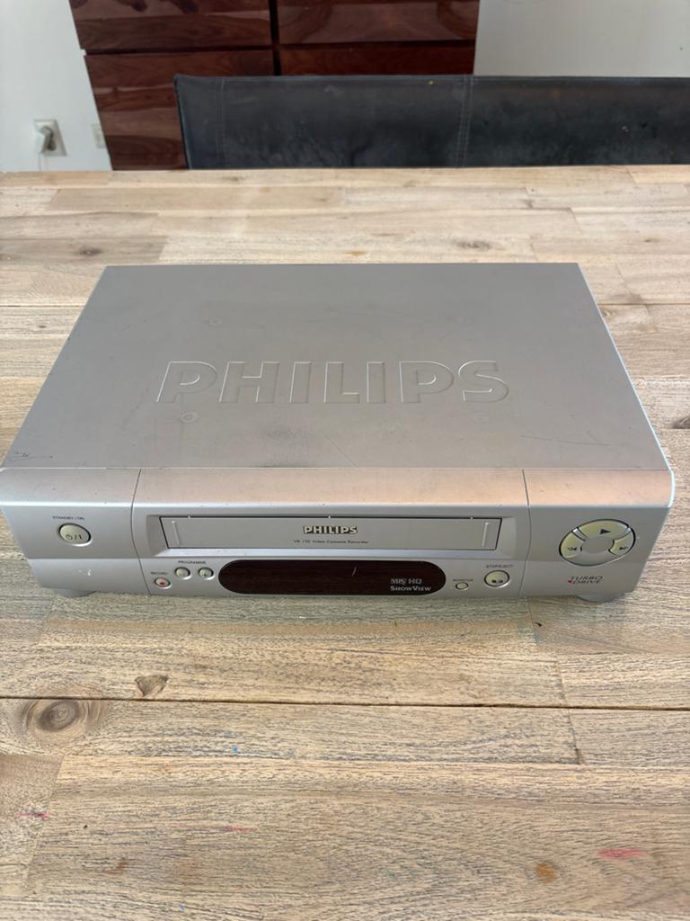 Philips VR 170 VHS Video Cassette Recorder, Alle leeftijden, Ophalen of Verzenden, Gebruikt, Overige genres