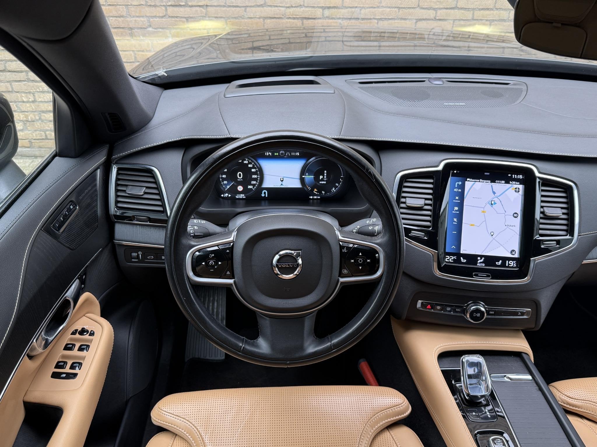 Volvo XC90 2.0 T8 Recharge 390pk AWD Inscription Exclusive |, Auto's, Gebruikt, Euro 6, 4 cilinders, 7 stoelen