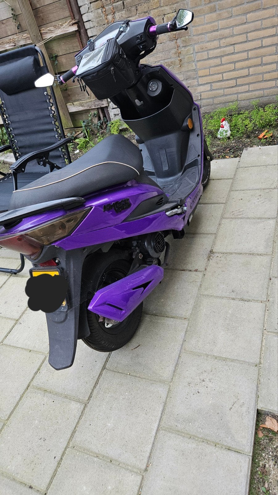 Kymco VP50(Geel Kenteken) – Opknapper / Project, Ophalen, Gebruikt, Maximaal 45 km/u, 49 cc