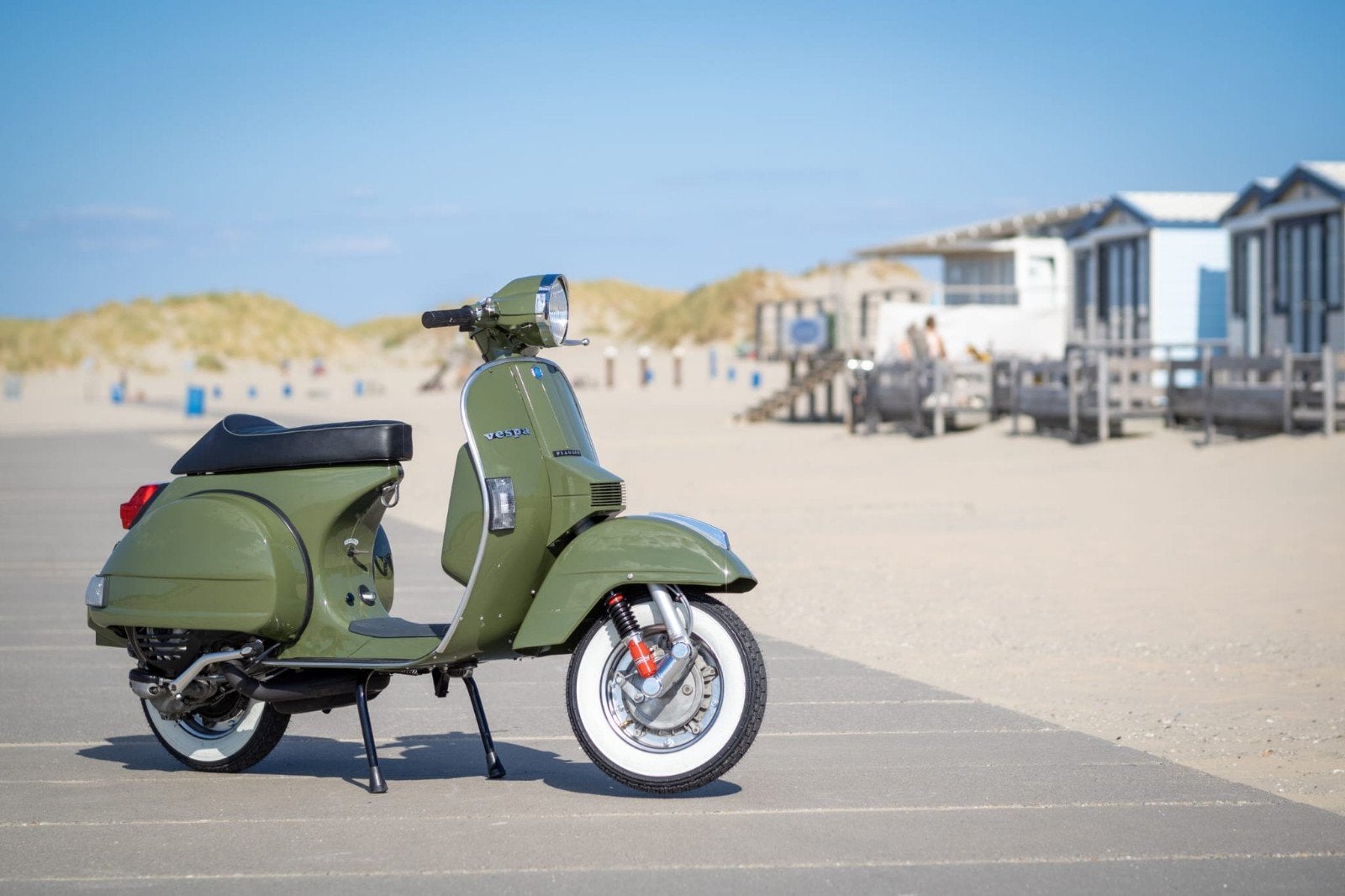Vespa P200E - Klassieke Scooter in Topstaat