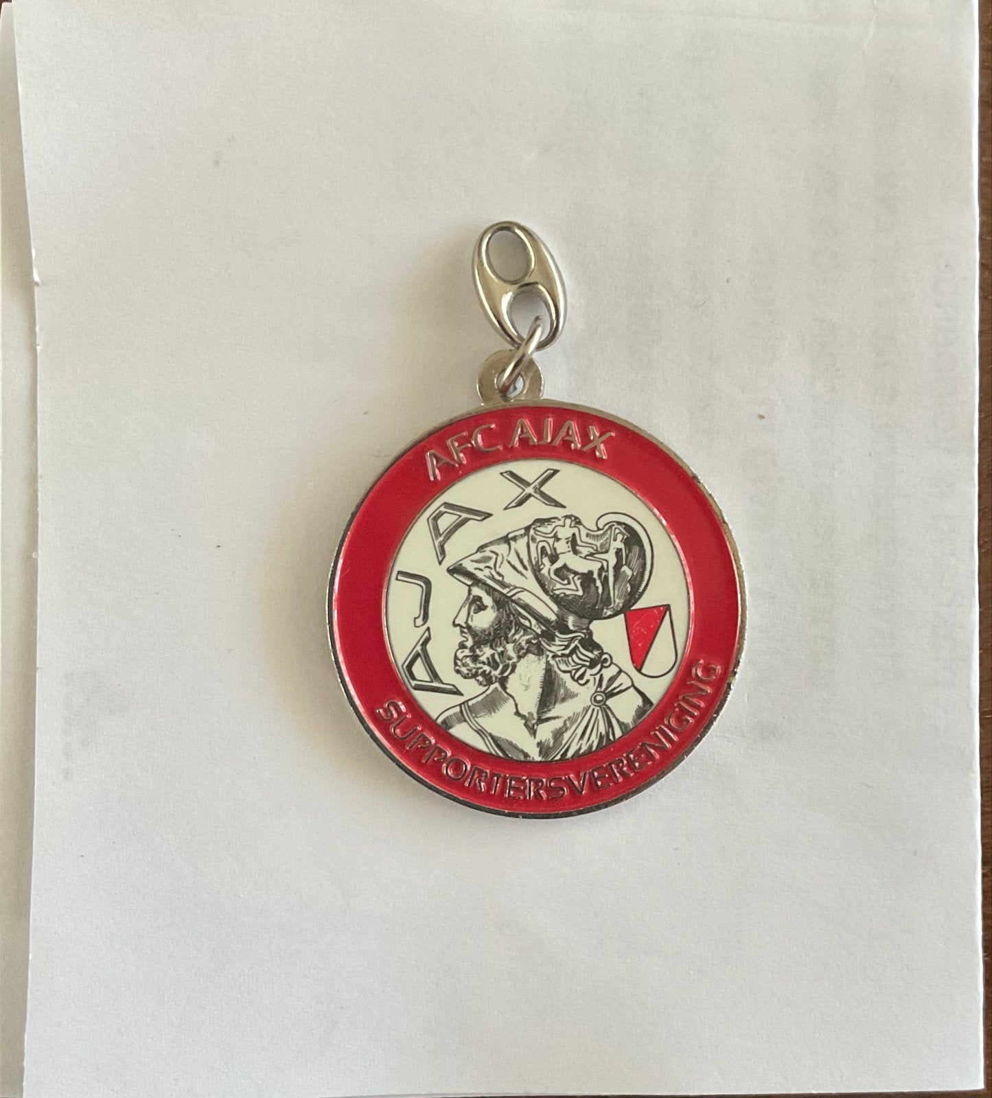 Ajax Supportersvereniging Medaille/Sleutelhanger, Ophalen of Verzenden, Zo goed als nieuw, Ajax, Overige typen
