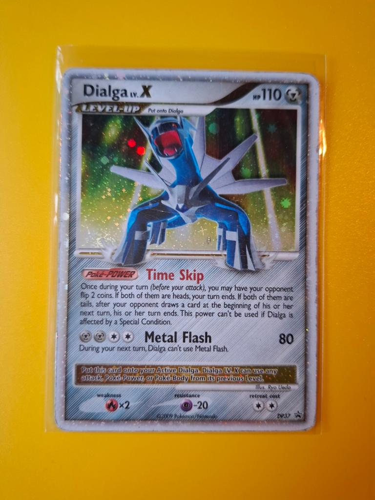 Diagla lv.x, Pokemon, DP37, Verzenden, Zo goed als nieuw, Losse kaart, Foil
