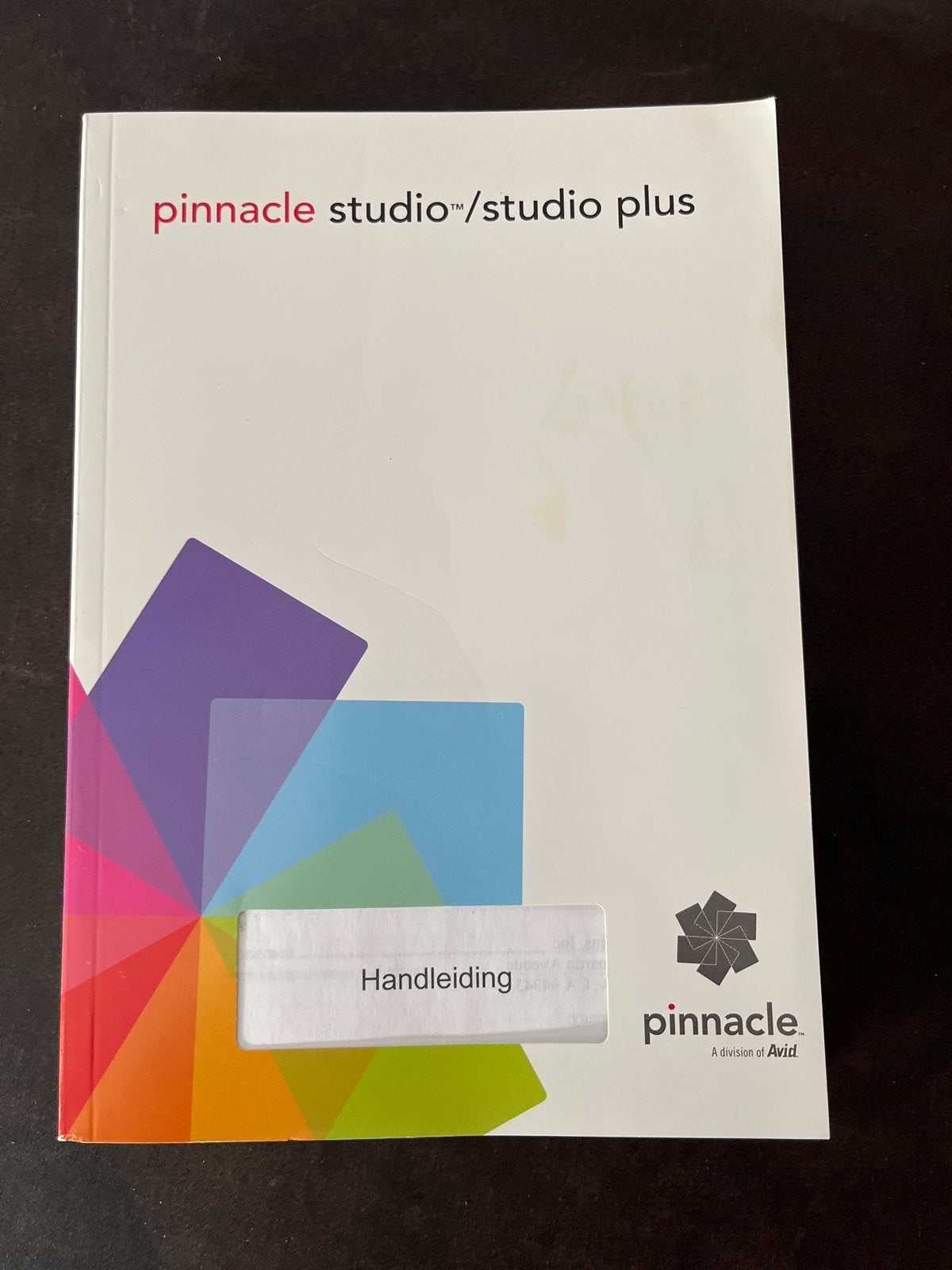 Pinnacle Studio/Studio Plus Handleiding, Boeken, Techniek, Gelezen, Overige onderwerpen, Ophalen of Verzenden