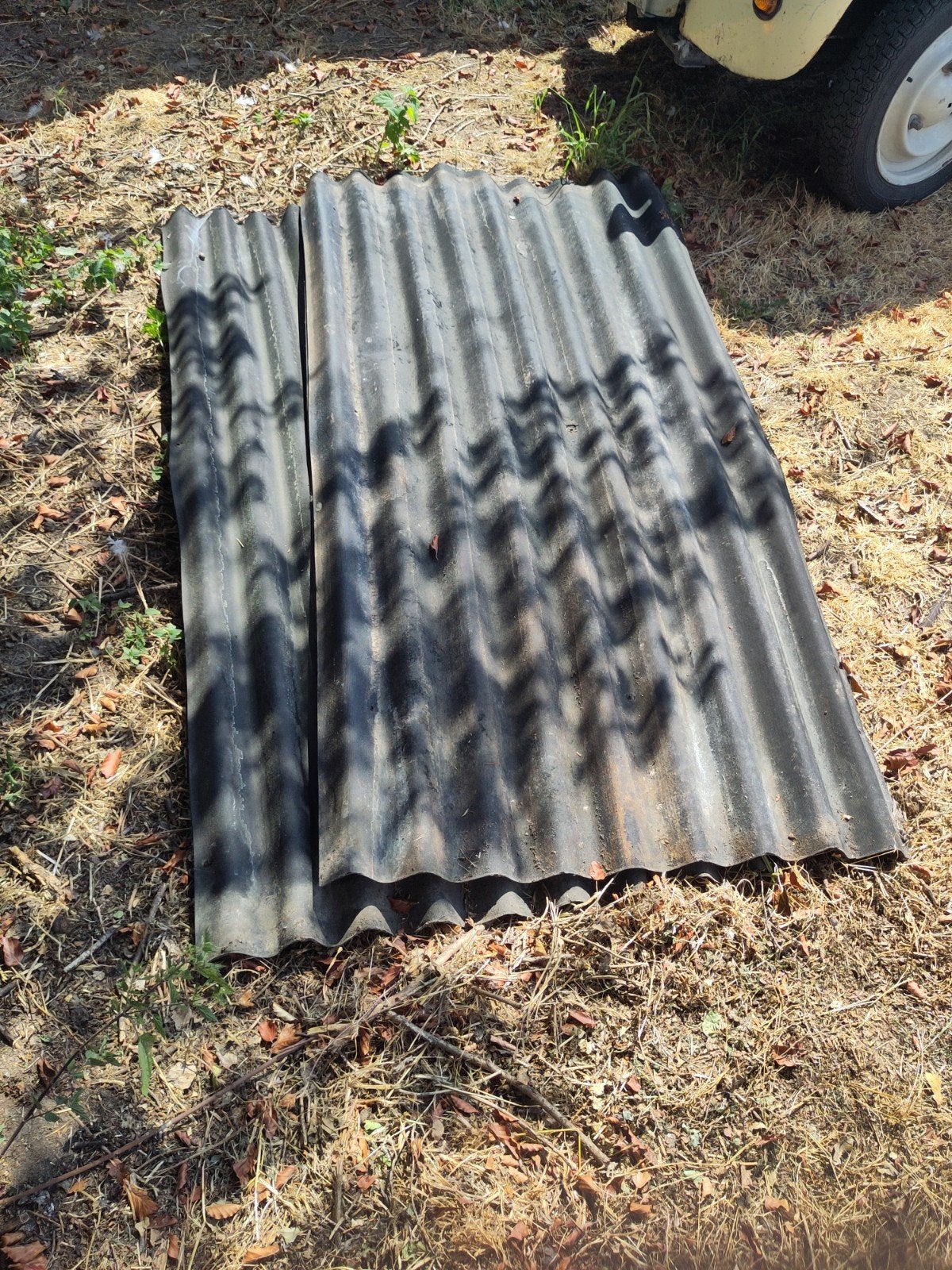 Gebruikte bitumen golfplaten, Ophalen, Overige materialen, Gebruikt, 15 m² of meer