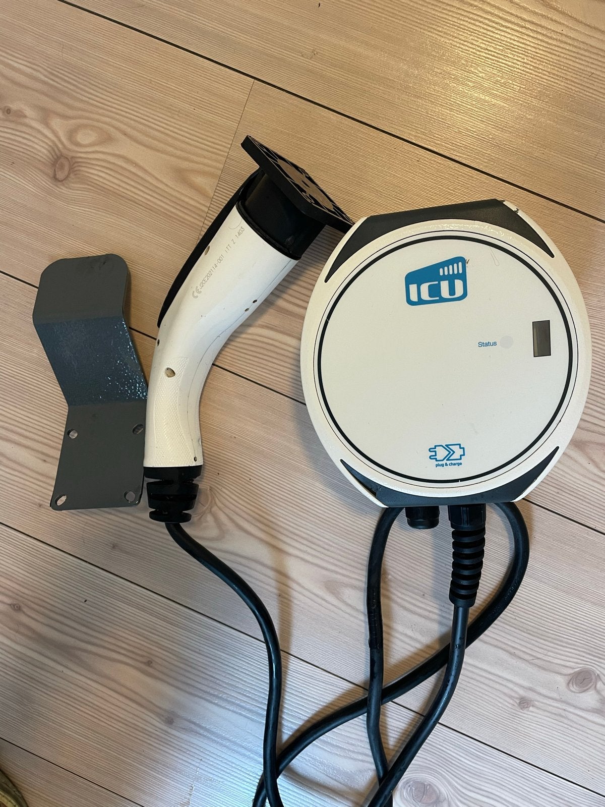 ICU Compact Mini Laadstation/ paal Mitsubishi Outlander PHEV, Ophalen of Verzenden, Gebruikt, Laadpaal