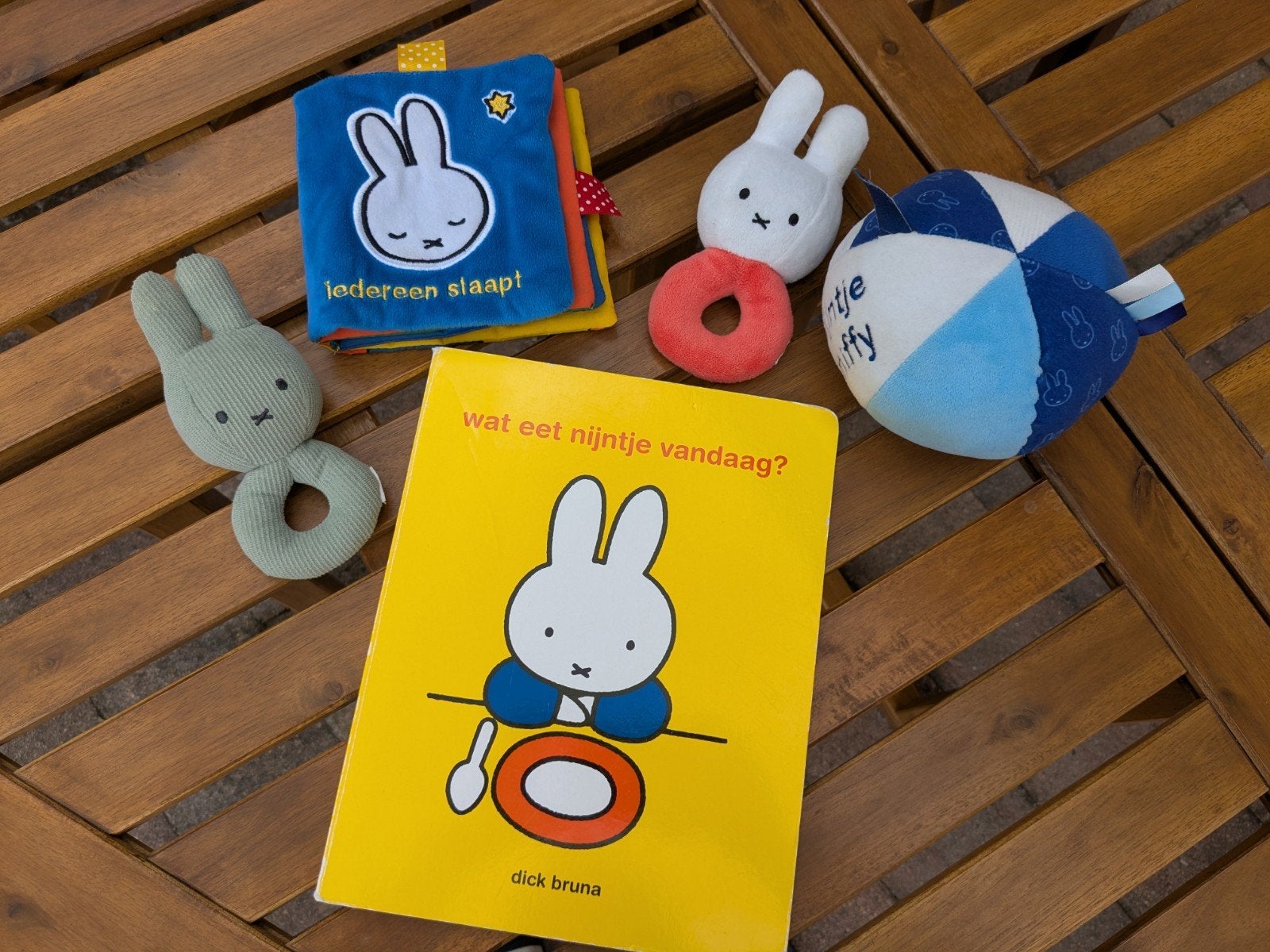 Nijntje Baby Speelgoed en Boekjes Set, Ophalen of Verzenden, Gebruikt, Overige typen