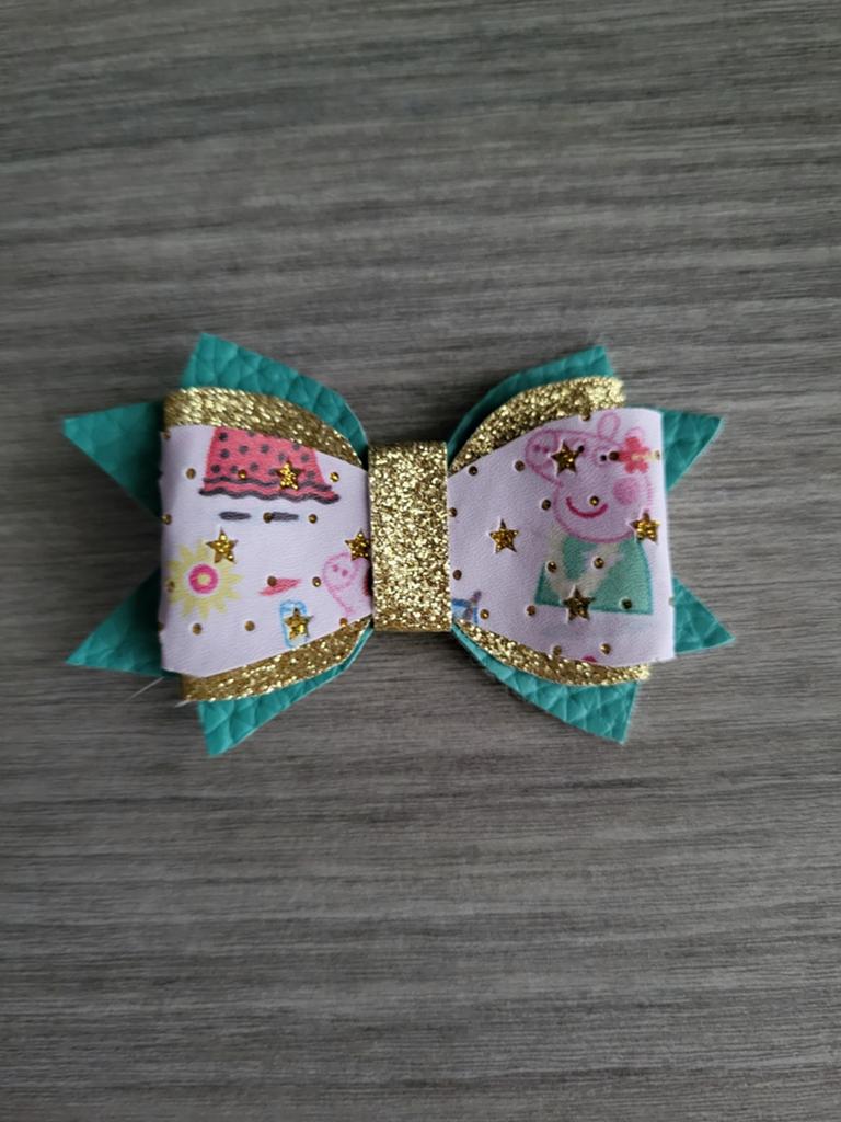 Nieuw handgemaakt Peppa Pig haarstrikje, Ophalen of Verzenden, Nieuw, Peppa Pig