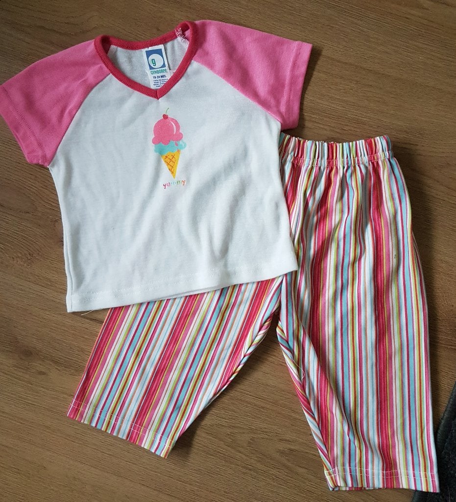 Maat 86 Gymboree pyjama NIEUW (0492) a, Nacht- of Onderkleding, Meisje, Gymboree, Nieuw