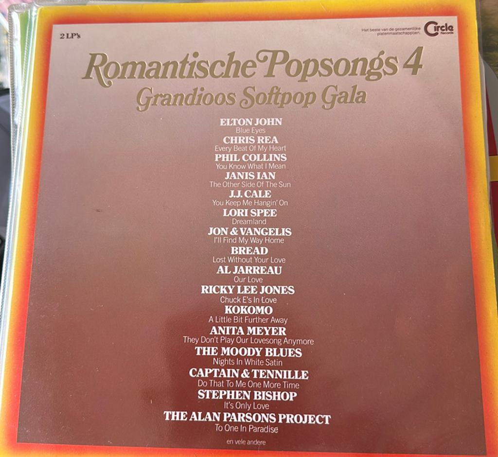 Romantische popsongs 4 grandioos softpop gala 4, Ophalen of Verzenden, Zo goed als nieuw
