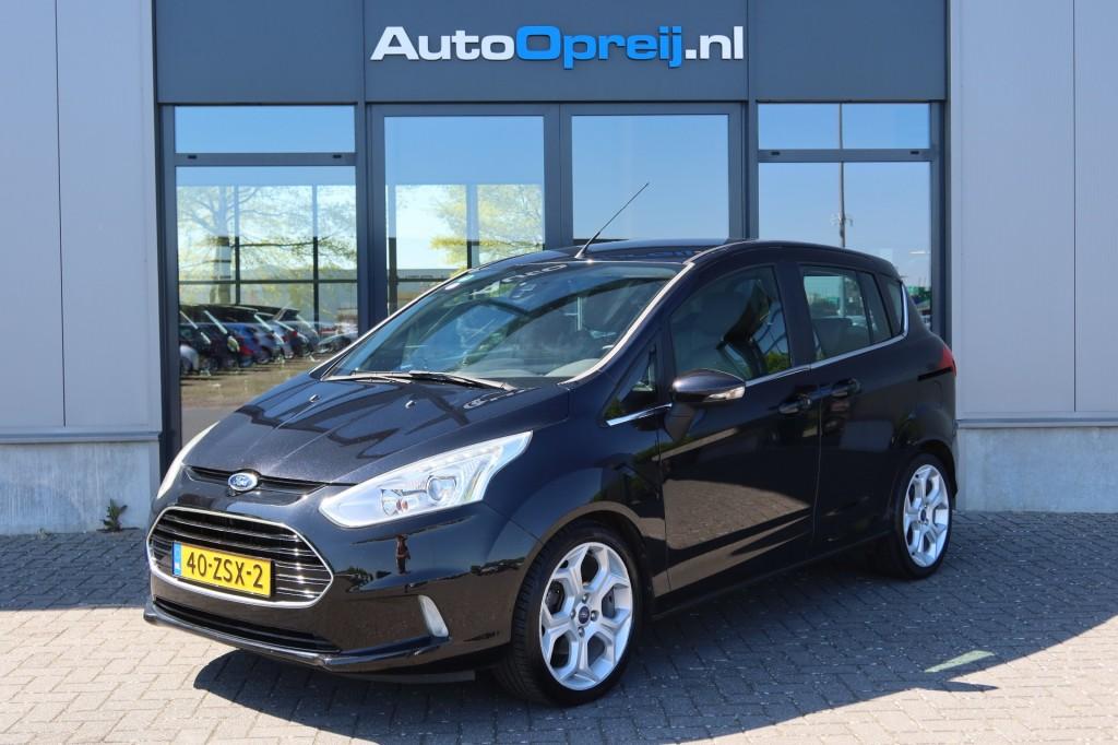 Ford B-MAX 1.0 EcoBoost Titanium 101pk 5drs. Clima, NAVI, Cr, Auto's, Ford, Bedrijf, B-Max, ABS, Airbags, Bluetooth, Boordcomputer