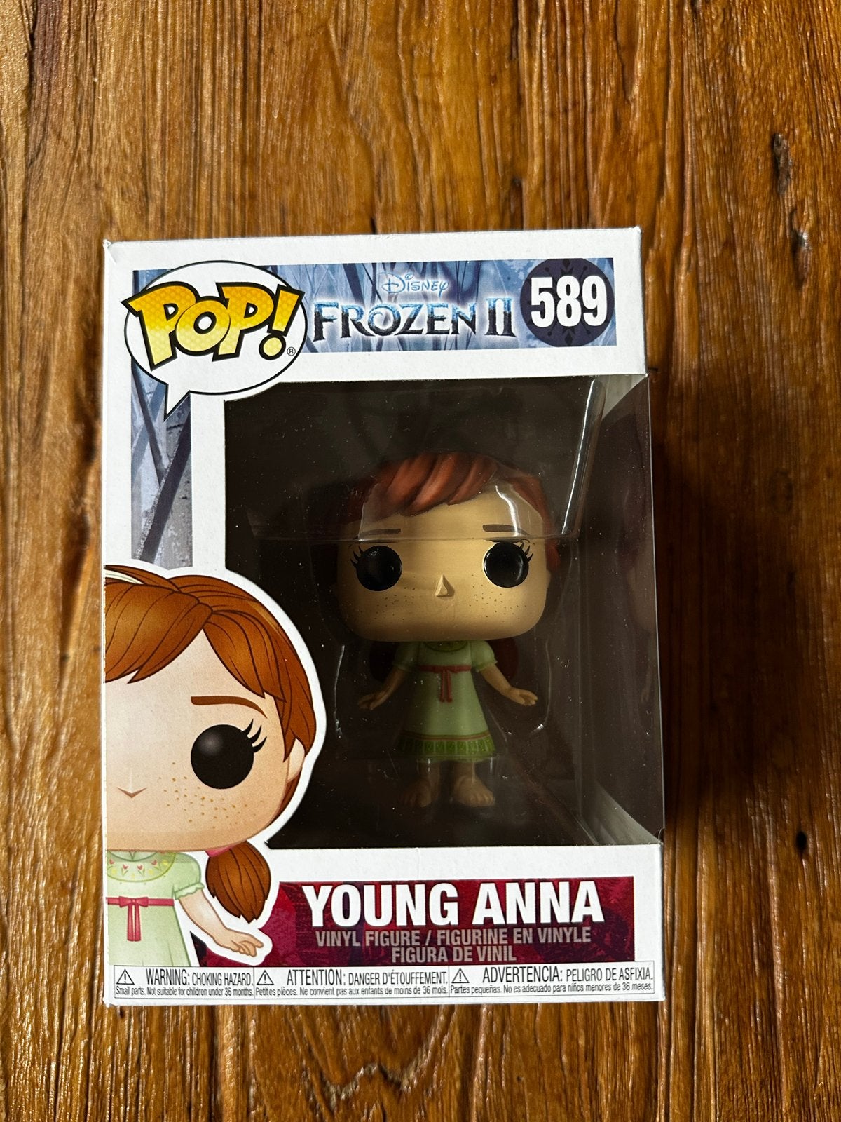 Funko Pop! Disney Frozen II - Young Anna #589, Ophalen of Verzenden, Nieuw
